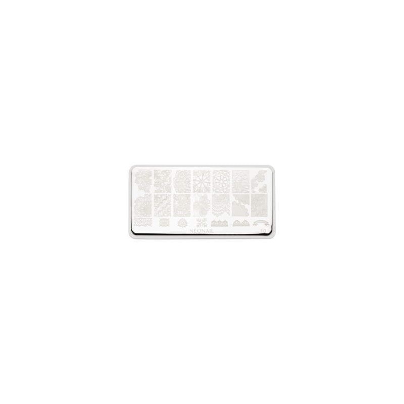 Plaque de stamping - motifs mandala